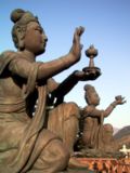 Buddhistic statues on Lantau (Hongkong)