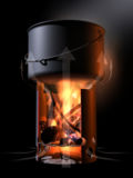 Hobo convection stove