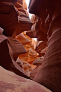 A view of Lower Antelope Canyon near the entrance
