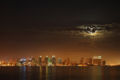 Moon over San Diego
