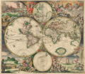 van Schagen world map, 1689